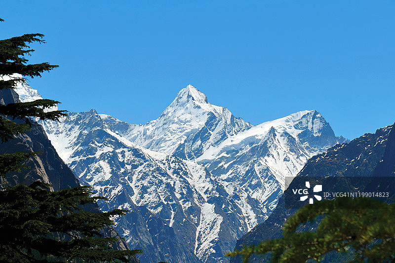 印度北阿坎德邦甘戈特里图片素材