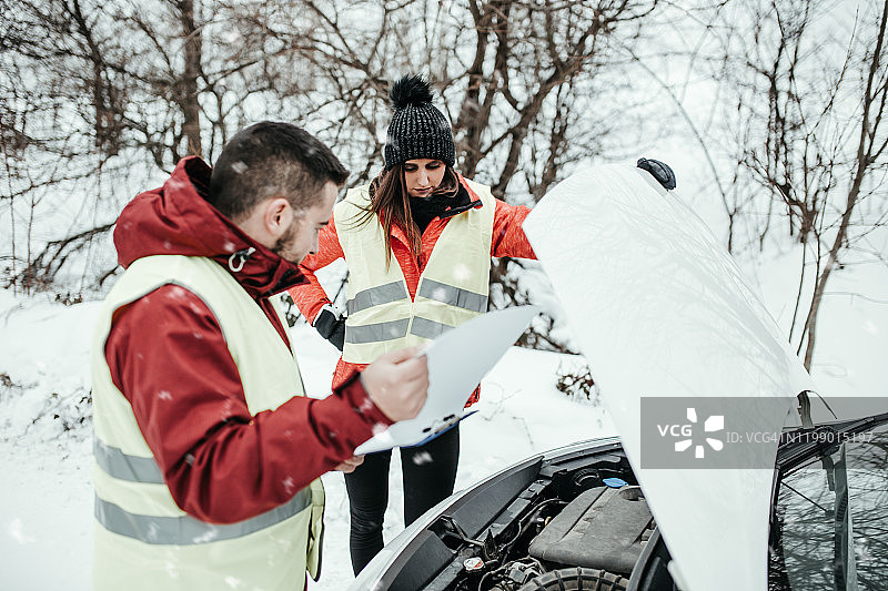 道路救援图片素材