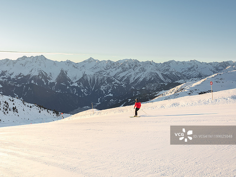 冬季的奥地利蒂罗尔州图片素材