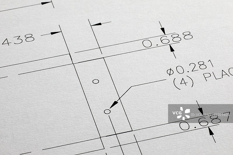 生产用机械图纸图片素材