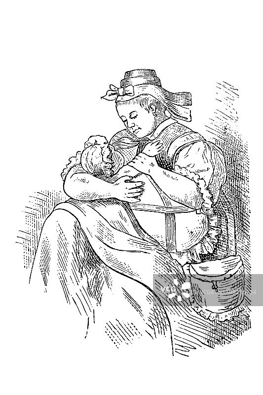 母亲和婴儿图片素材