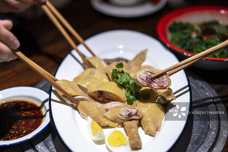 品尝香港美食图片素材