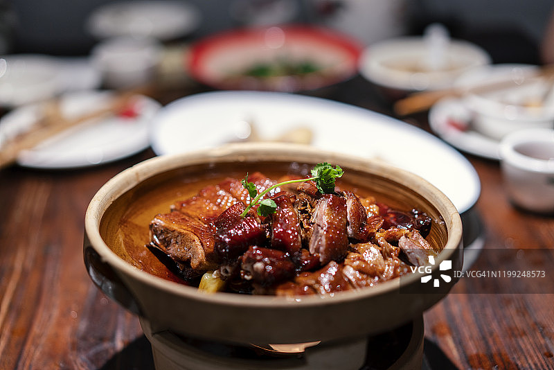 品尝香港美食图片素材