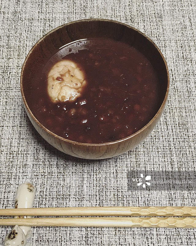 日式料理 - 红豆年糕汤图片素材