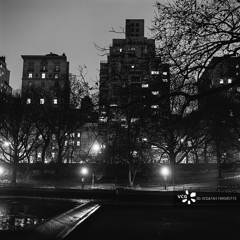 中央公园温室水域图片素材