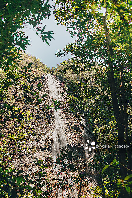 西穆尔格雷夫瀑布图片素材