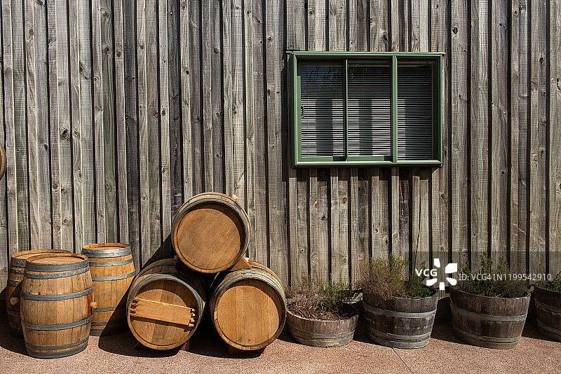 橡木桶图片素材