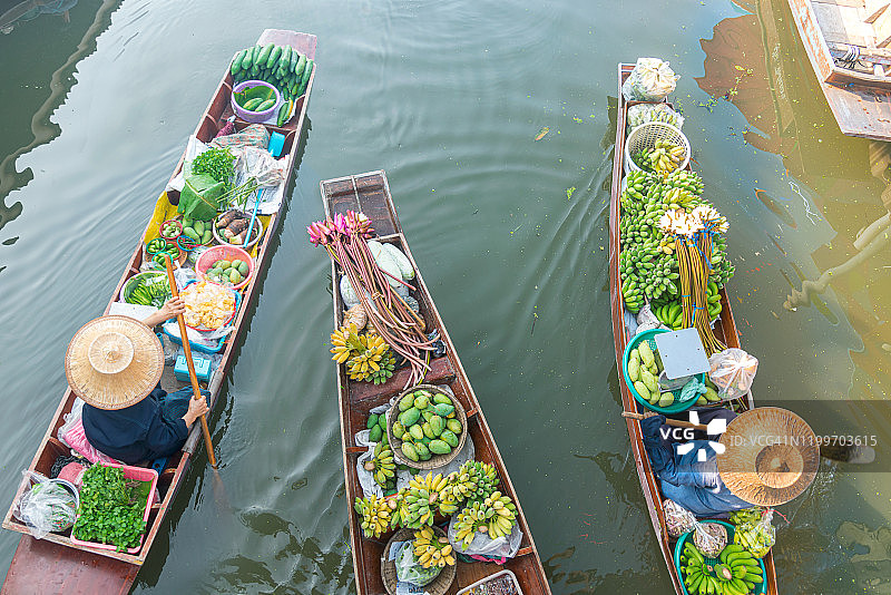水上市场图片素材