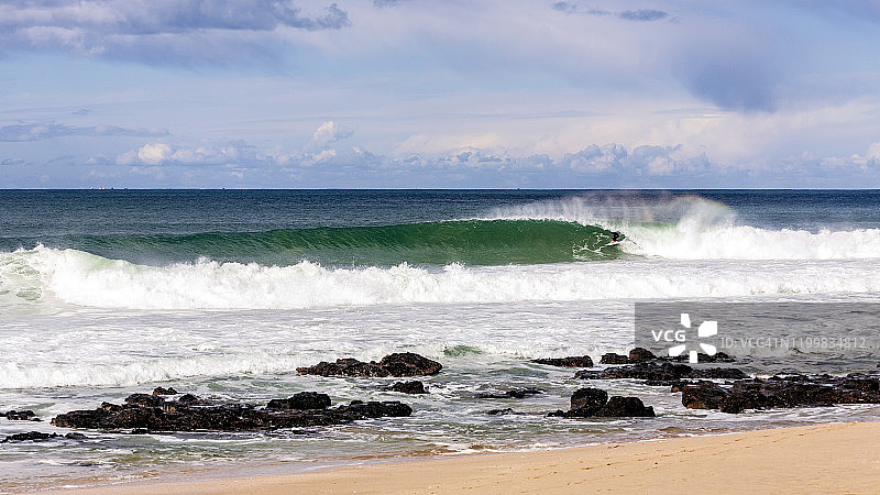南非杰弗里斯湾：冲浪运动图片素材