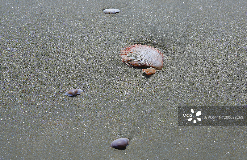韩国保宁元山岛元山岛海滩风光图片素材