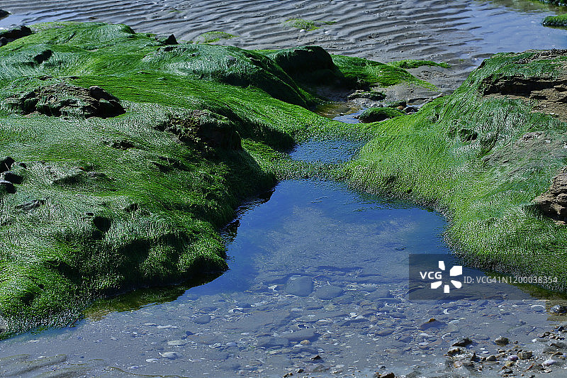 韩国保宁元山岛海景图片素材