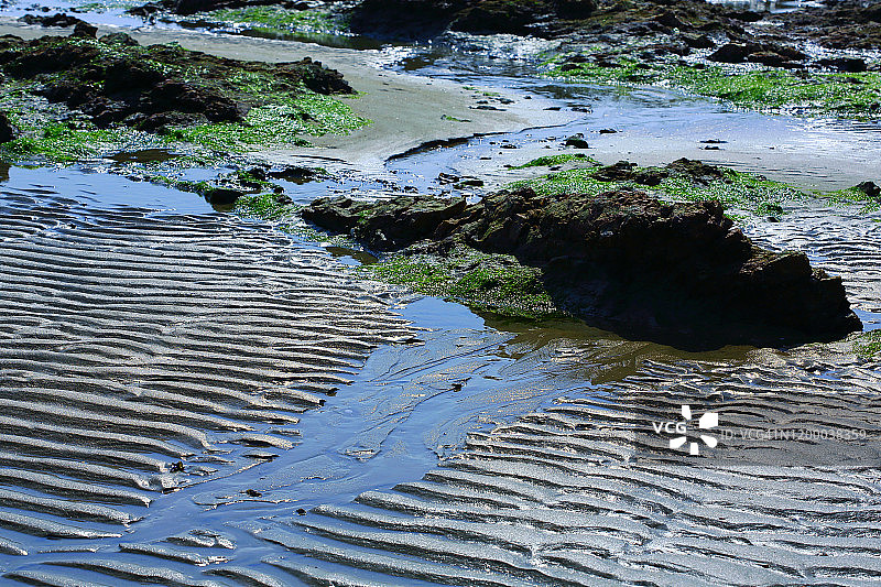 韩国保宁元山岛海景图片素材