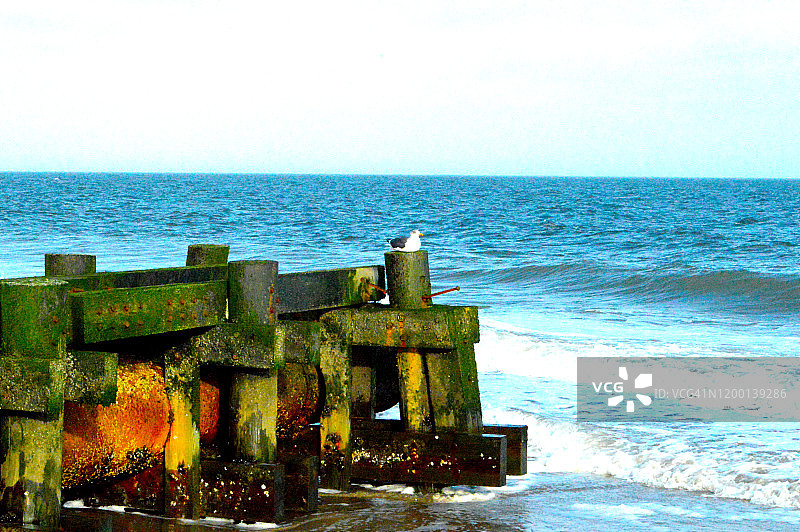 特拉华州里霍博斯海滩图片素材