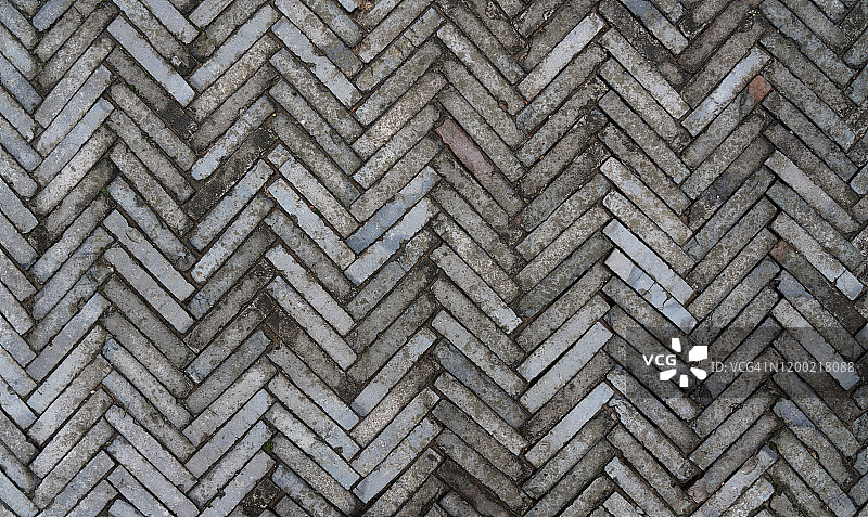 中国古典庭院地面图片素材