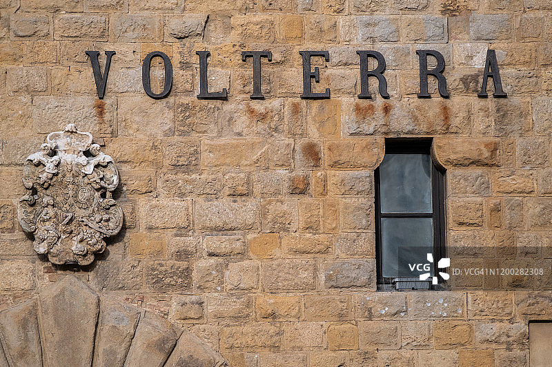 Volterra，比萨-托斯卡纳，意大利图片素材