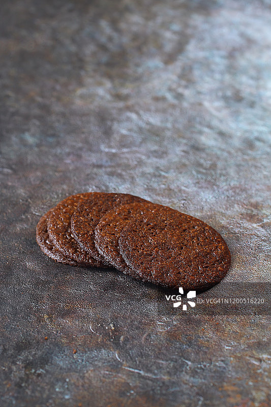 薄巧克力饼干图片素材