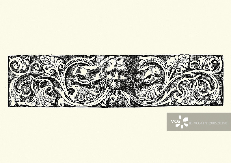 新古典主义风格滴水嘴图片素材