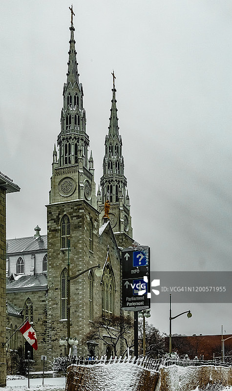 渥太华圣母教堂图片素材