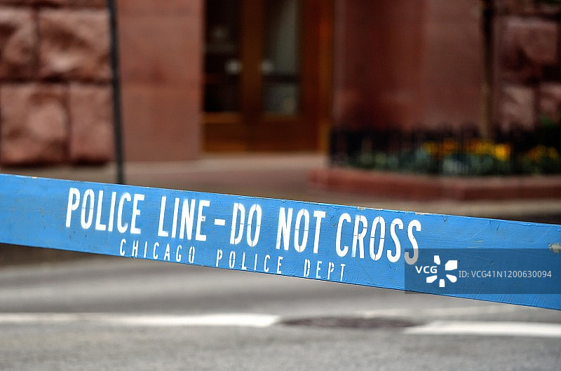 警戒线图片素材