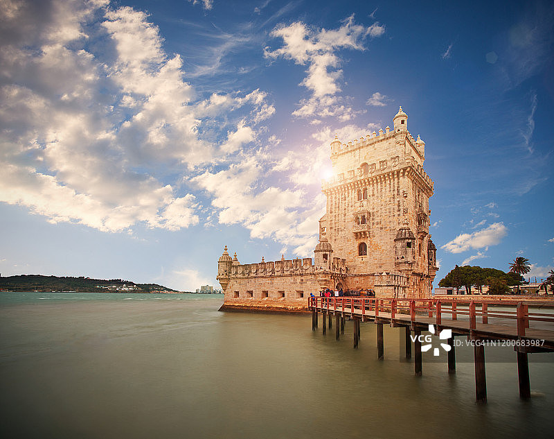 里斯本贝伦塔图片素材