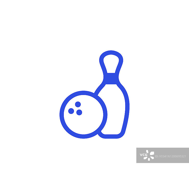 保龄球图标图片素材