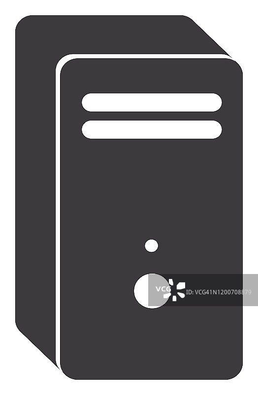 电脑塔图标图片素材