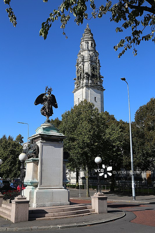 市政厅塔楼纪念碑图片素材