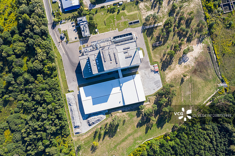 空中工业装置图片素材