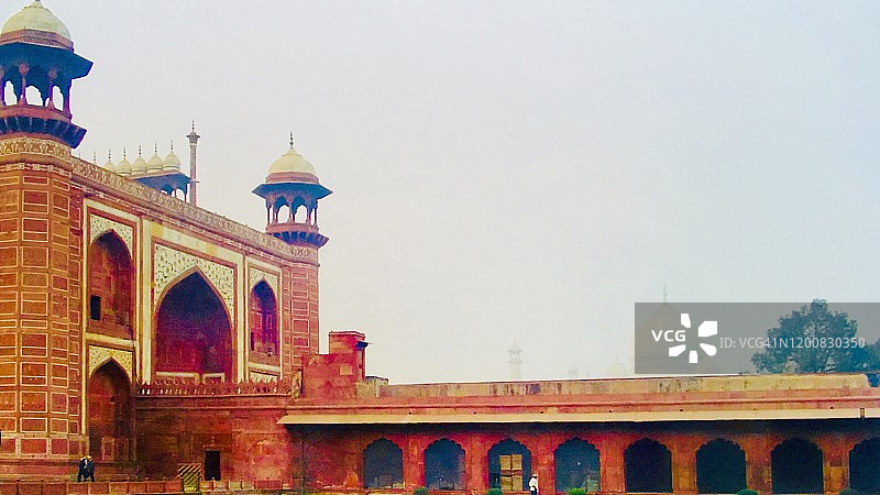 泰姬陵清真寺图片素材