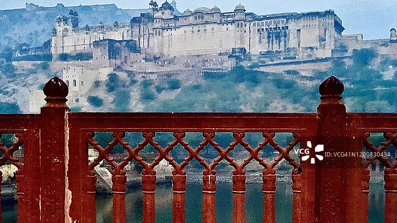 印度斋浦尔琥珀堡图片素材