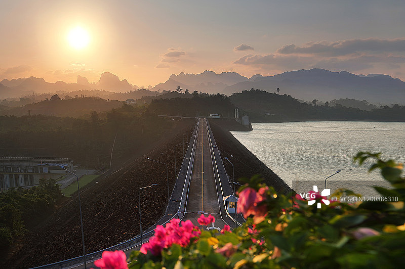 拉差巴帕大坝图片素材
