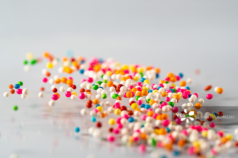 色彩鲜艳的舞蹈糖球图片素材