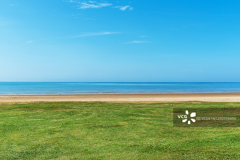 丹戎亚路海滩热带风光背景图片素材