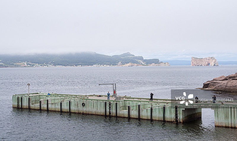 佩尔塞岩和博纳旺蒂尔岛图片素材