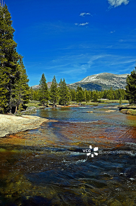 图奥勒米河双桥段图片素材