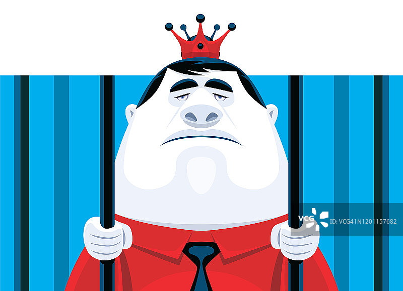 监狱里的商界大亨图片素材