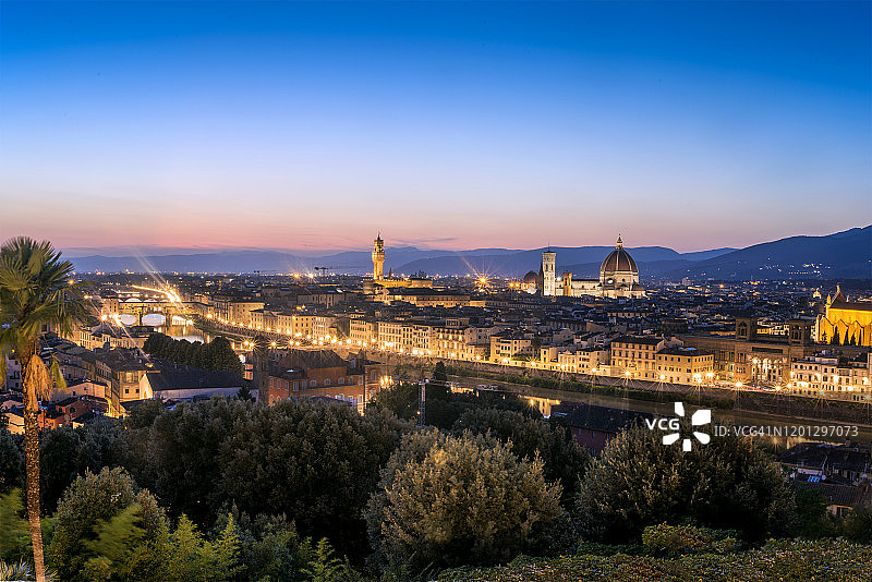 佛罗伦萨城市风光，意大利图片素材