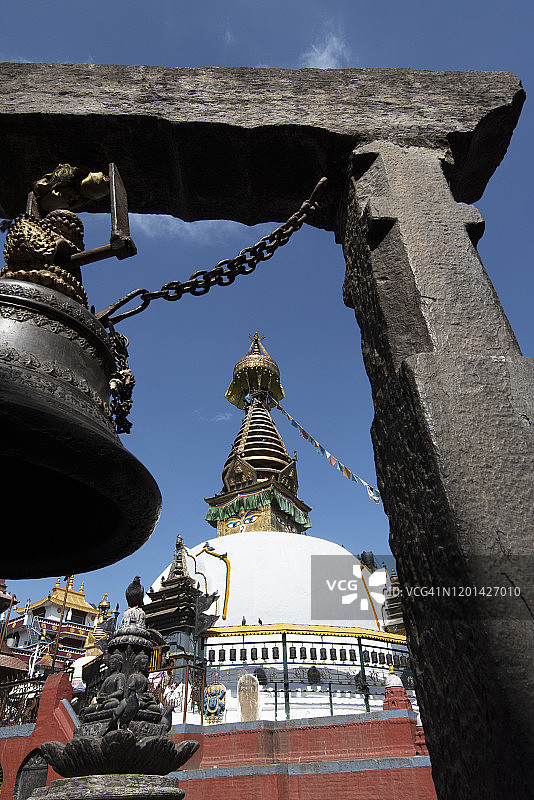 加德满都卡特斯姆布佛塔图片素材