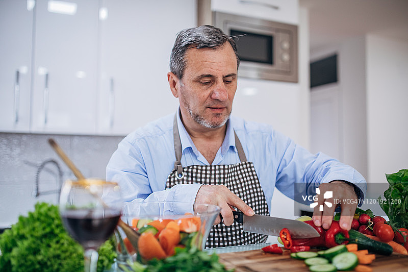 资深厨师图片素材