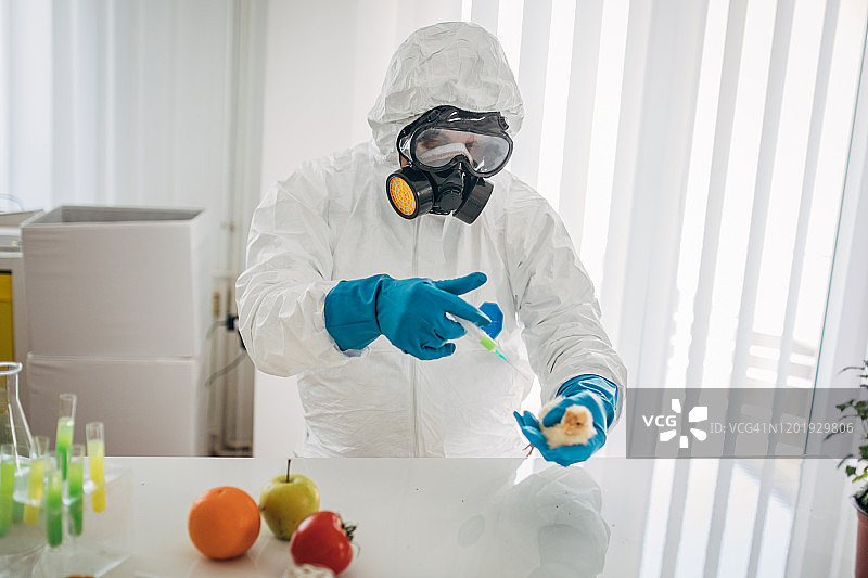 人类食品实验室检测图片素材