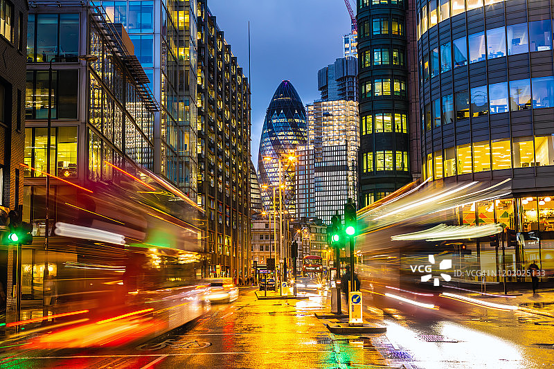 伦敦金融区图片素材