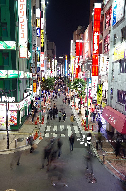 新宿城市风光图片素材