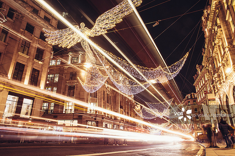 伦敦的圣诞节图片素材