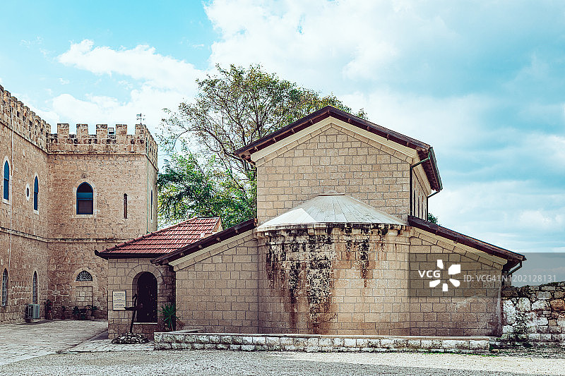 拜特加马尔修道院的圣斯蒂芬教堂图片素材