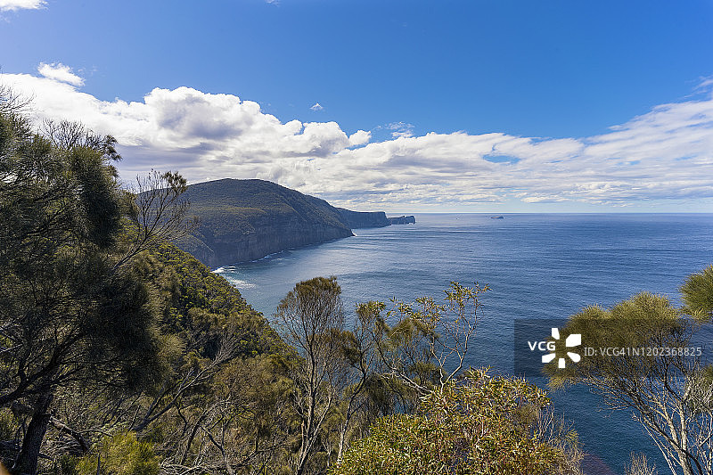 向北眺望豪伊角图片素材