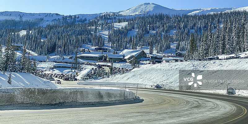 科罗拉多州狼溪图片素材