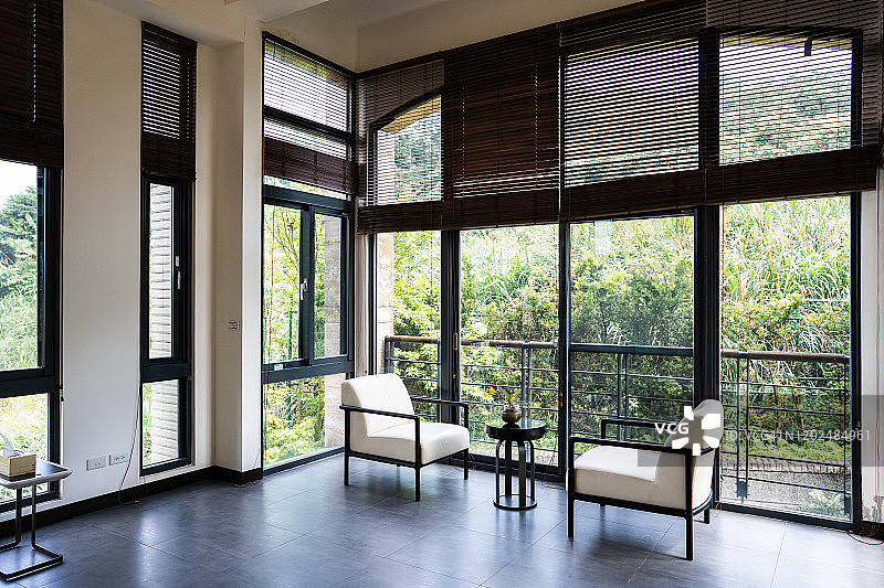 豪华顶层公寓内部图片素材