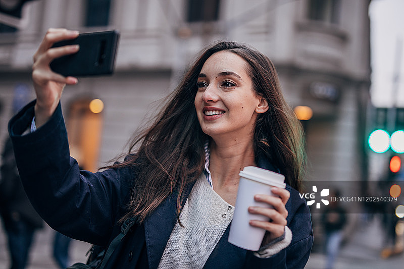 自拍时间！图片素材