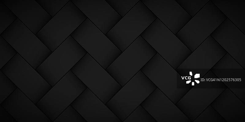 抽象的黑色背景-几何纹理图片素材