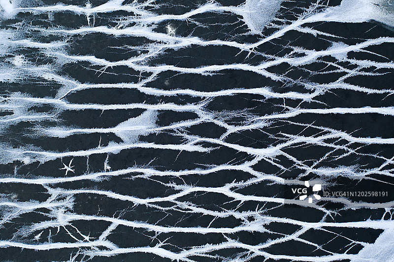 冰冻的白色海洋图片素材